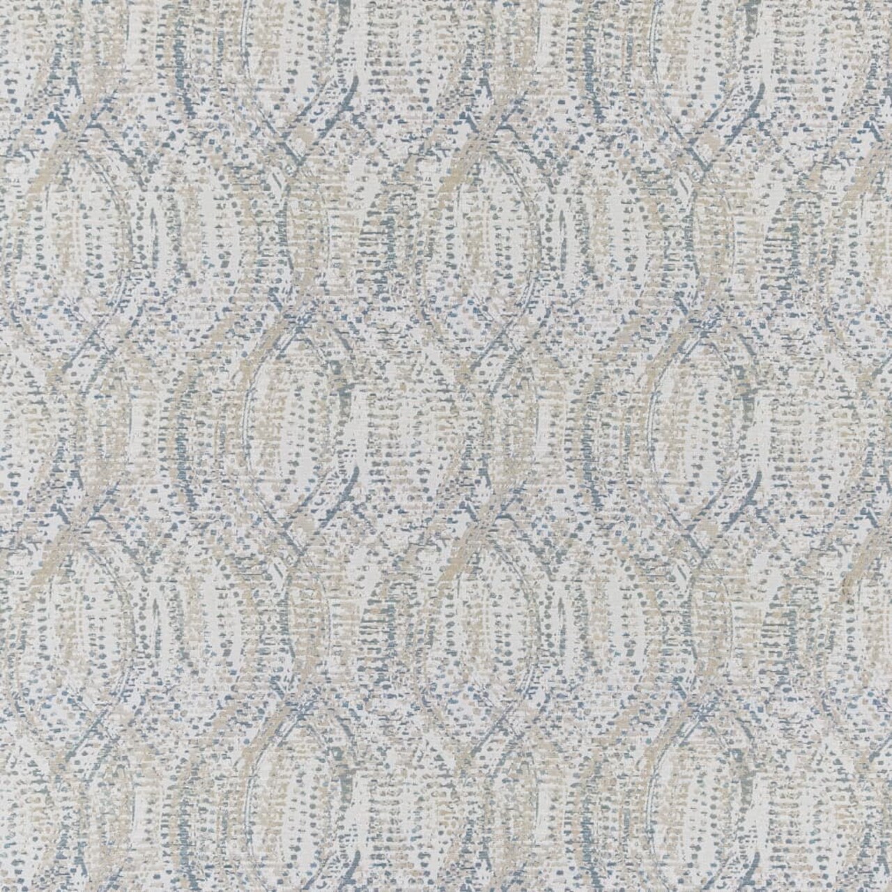 Upholstery Fabric - Blue Abstract & Geometric Upholstery Fabric 54 Inches"